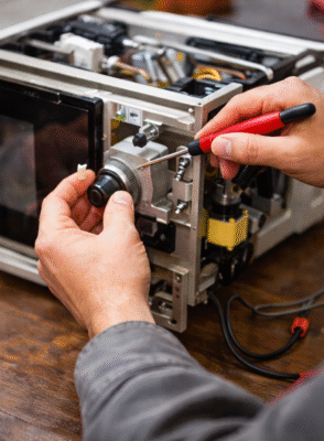 تفاوت تعمیر مایکروویو دیجیتال و مکانیکی
